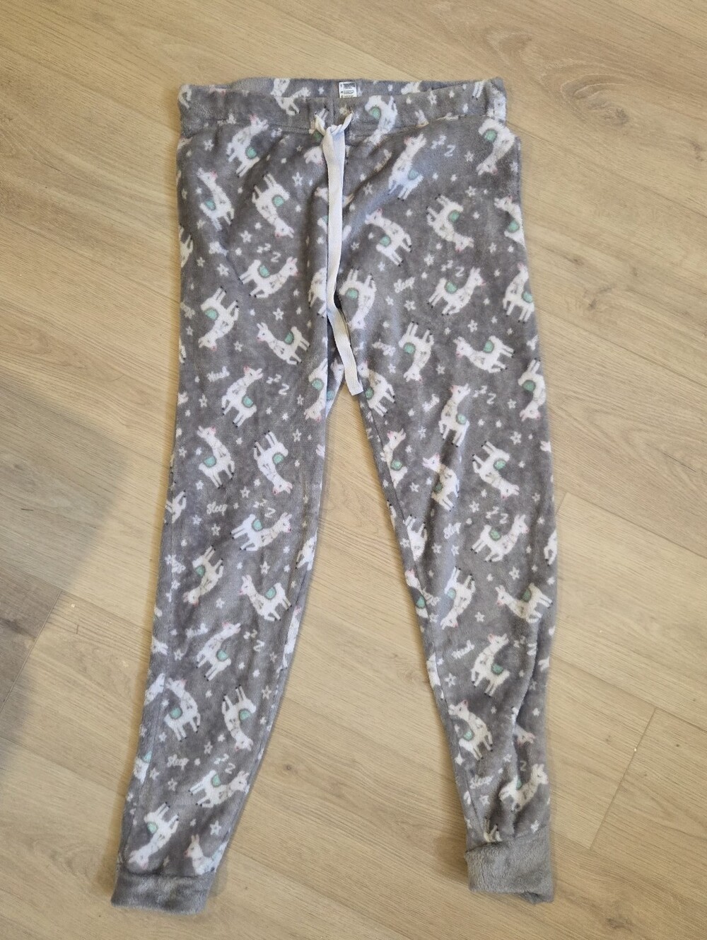 GEORGE | Llama Themed Polar Fleece Pajama Pants